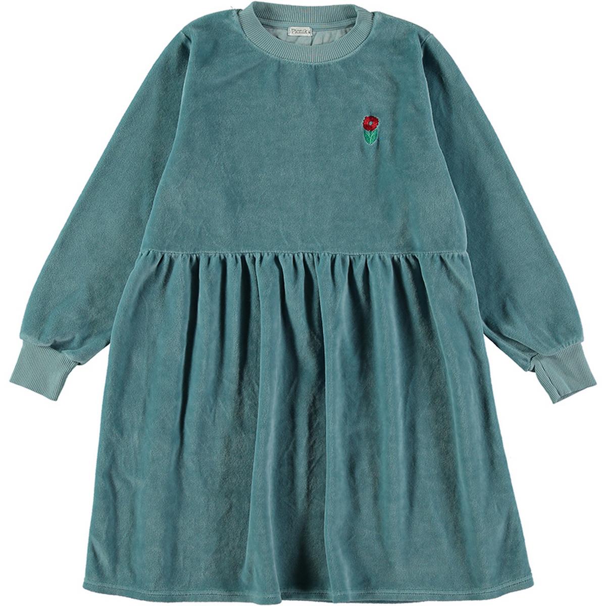 Picnik Blue Flora Dress