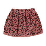 Piupiuchick Pink Animal Print Skirt