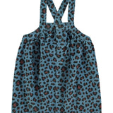 Piupiuchick Blue Animal Print Jumper
