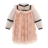 Angel Face Blush Flock Dotted Tulle Adelia Dress