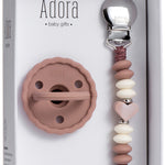 Adora Baby Mauve Heart Gift Set