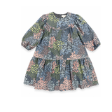Alitsa Grey Floral Dress
