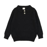 Analogie Black Boys Knit Polo
