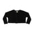 Analogie Black Velour Cardigan