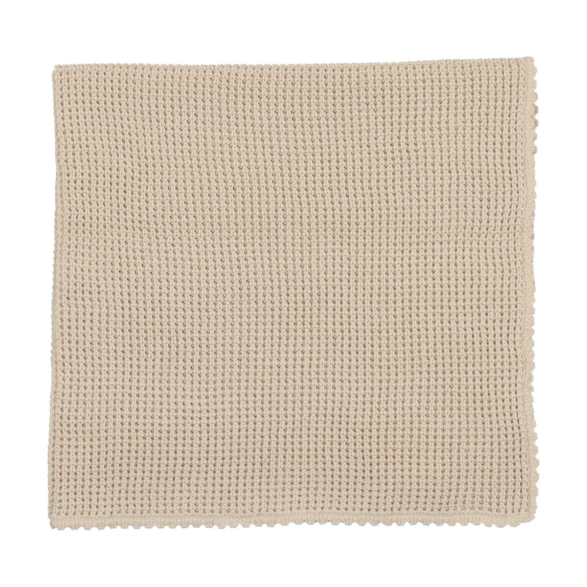 Analogie Natural Waffle Knit Blanket