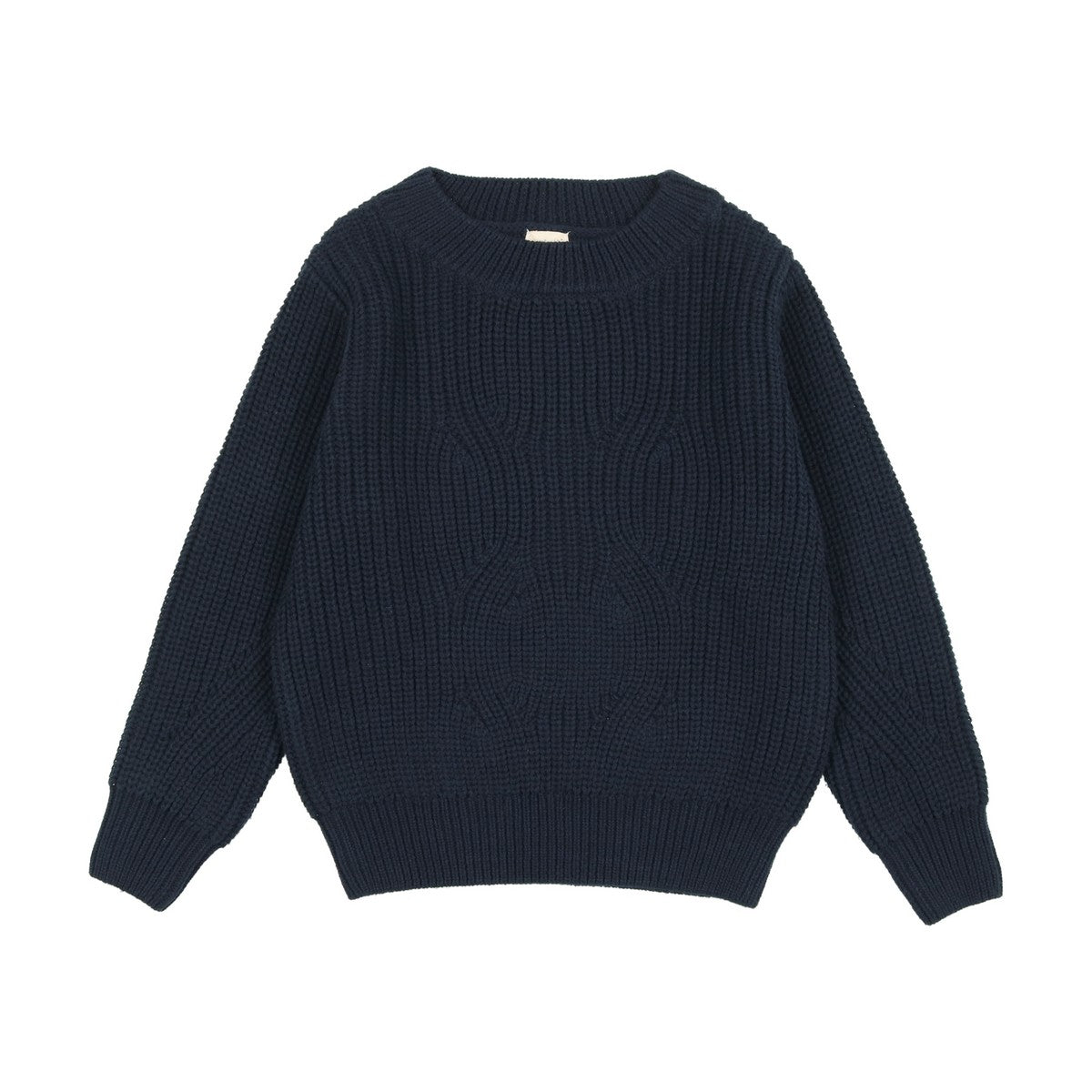 Analogie Navy Chunky Knit Sweater