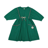 Analogie Electric Green Boating Crew Dress 3/4