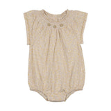 Analogie Yellow Sunny Blossom Flutter Romper