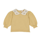 Analogie Yellow Sunny Blossoms Sweater