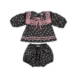 Bebe Organic Midnight Blooms Anna Set