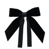 Project 6 Black Arabesque Velvet Small Clip