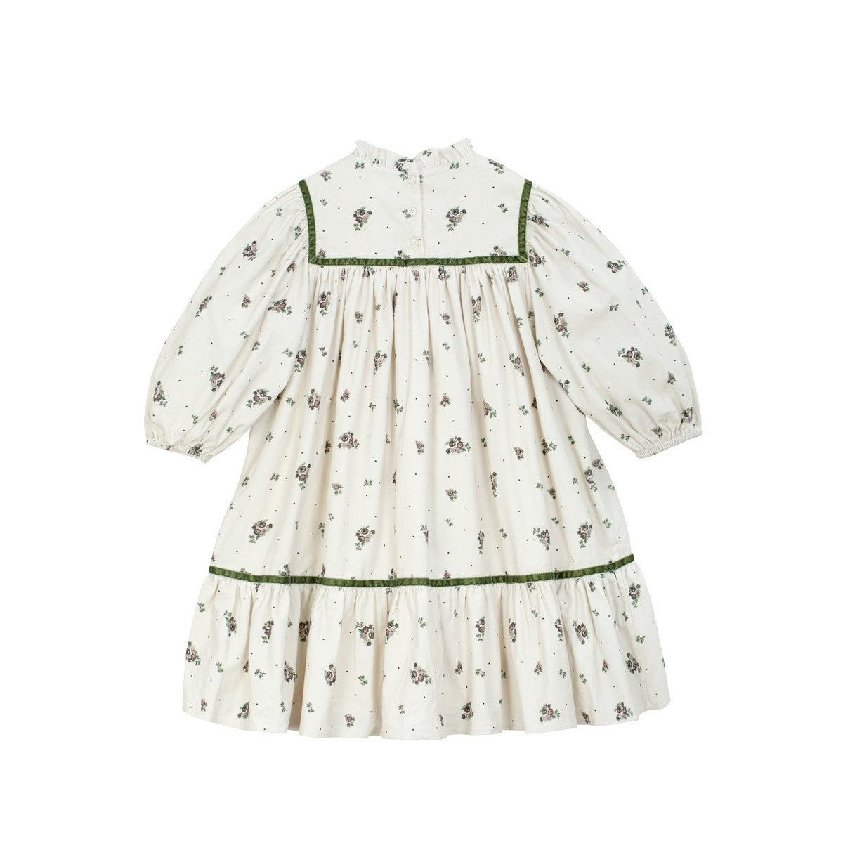 C’era Una Volta Cream Flower Ayame Dress