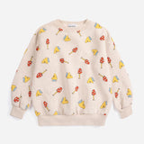 Bobo Choses Off White Mush Monster Duo Sweatshirt
