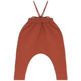 Calla Lili Rust Sweat Romper