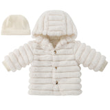 Kipp White Fur Jacket & Hat