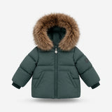 Scotch Bonnet Teal Pocket Down Coat