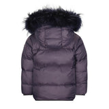 Scotch Bonnet Black/Black Fur Down Coat