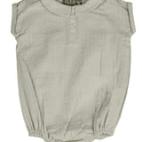 Belati Ice Boxy Collared Romper