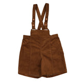 Belati Brown Suspender Overall