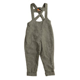Belati Olive Bird Embroidered H Bar Overalls