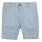 Belati Light Blue Linen Shorts