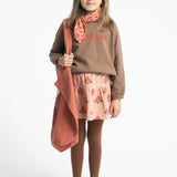 Piupiuchick Pink Flower Skirt
