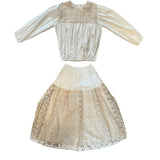 Alitsa White Crochet Set