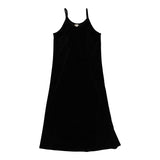 Lil Legs Black Velour Slip Maxi