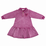 Teela Berry Applique Dress