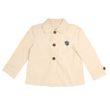 Belati Ivory Trench Jacket