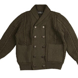 Belati Basil Double Breasted Cardigan