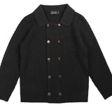 Belati Black Double Breasted Jacket