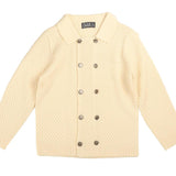 Belati Ivory Double Breasted Jacket