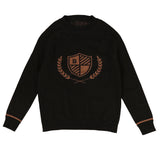 Belati Black Crest Detail Sweater