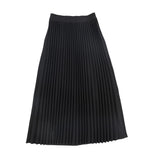 Valentina Black Back Pleated Cargo Skirt