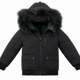 Scotch Bonnet Black Utility Down Coat