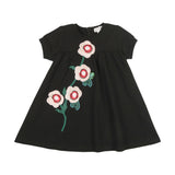 Bopop Black Flower Dress