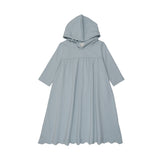 Bopop Light Blue Scallop Dress