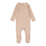 Lilette Dusty Pink Ballard Print Footie