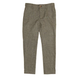 Belati Olive Textured Pants