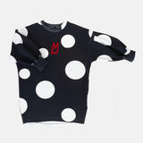 Minikid Black & White Dots Dress