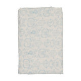 Bee & Dee Ivory/Blue Babyland Toile Swaddle
