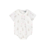 Bace Scattered Floral Collar Romper