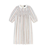 Bamboo Floral Smocked Dress