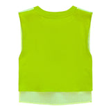 Be For All Lime Cut Out Berta Top