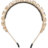 Project 6 Light Gold Beauty Queen Headband