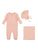 Bee & Dee Dusty Pink Classic Pointelle Collection Take Me Home Set