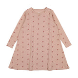 Bee & Dee Pink Printed Pointelle Nightgown 