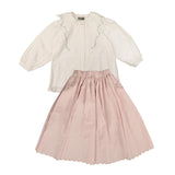 Belati Lavendar Scallop Skirt Set