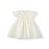 BeneBene Ivory Flutter Layered Dress